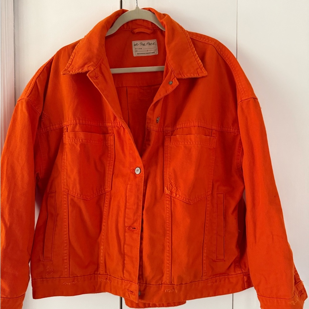 Free People Opal Swing Denim Jacket